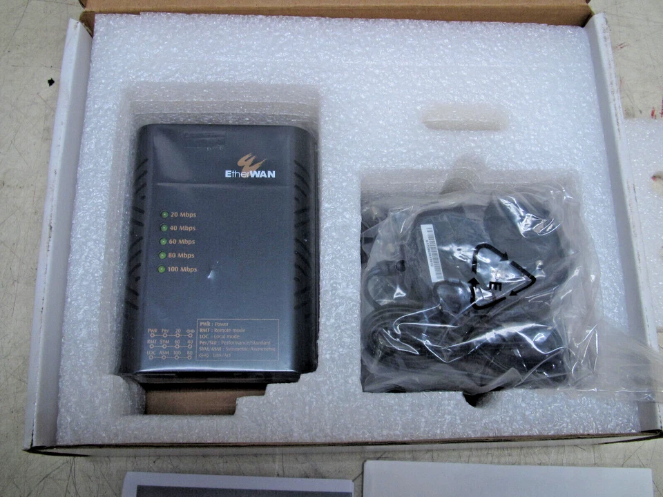 NEW EtherWAN ED3501 Industrial 10/100TX Ethernet Extender FREE SHIPPING - Image 2 of 4