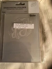  #260 Darice Embossing Folder Essentials  " YAY  "30032602