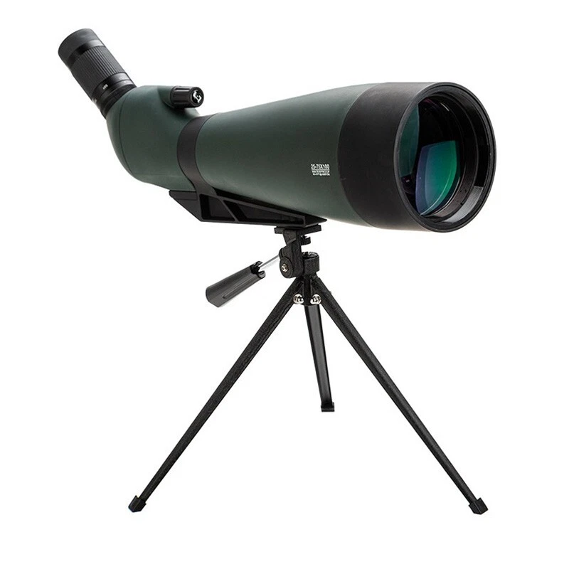 Spotting Scope 25-75x100  Outdoor Camping  Moon Bird Watching w/ phone adapter - Image 3 of 4