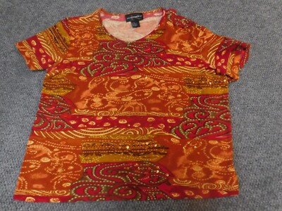 Requirements Womens Blouse Extra Large PAisley