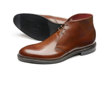 chukka leather brown