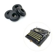 x4 New Rubber Feet for Remington No 2 Portable Typewriter Replacement Part Vtg