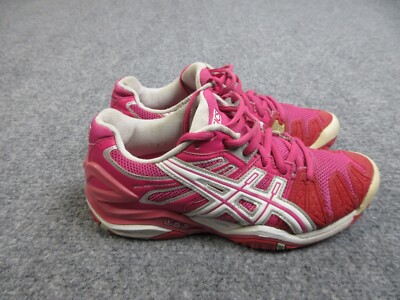 Asics Gel Resolution Shoes Womens Size 6.5 Pink Tennis Sneakers E350Y
