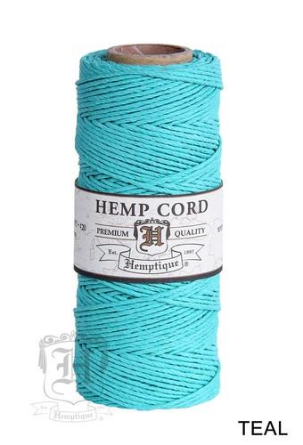 1MM Solid Polished Hemp Twine Hemptique Cord Macrame String 20lbs - 205ft Spool - Picture 29 of 40