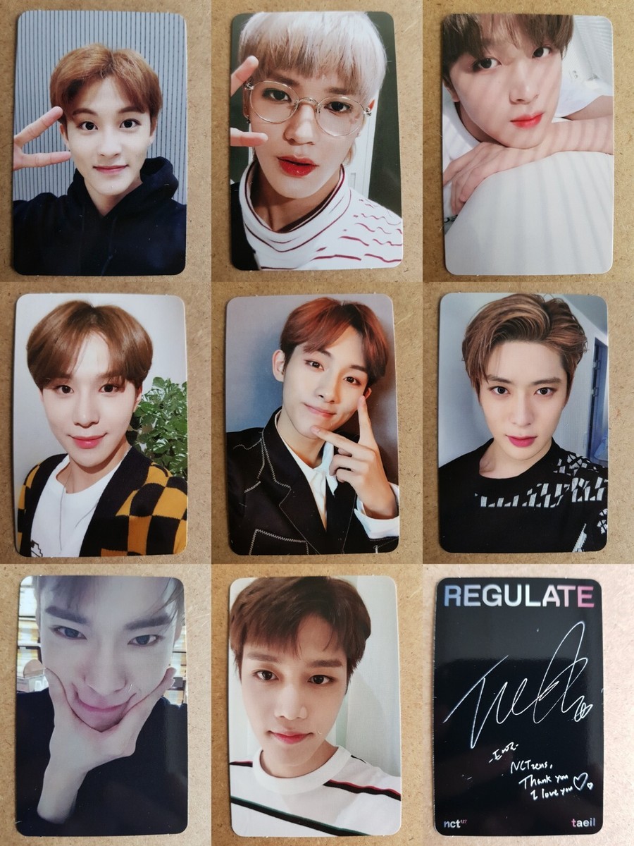NCT 127 REGULATE Official PHOTOCARD Authentic Regular