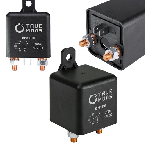 OLS 12V 200 Amp Split Charge Relay Switch - 4 Terminal Trucks Marine Boat Relays - Picture 5 of 7