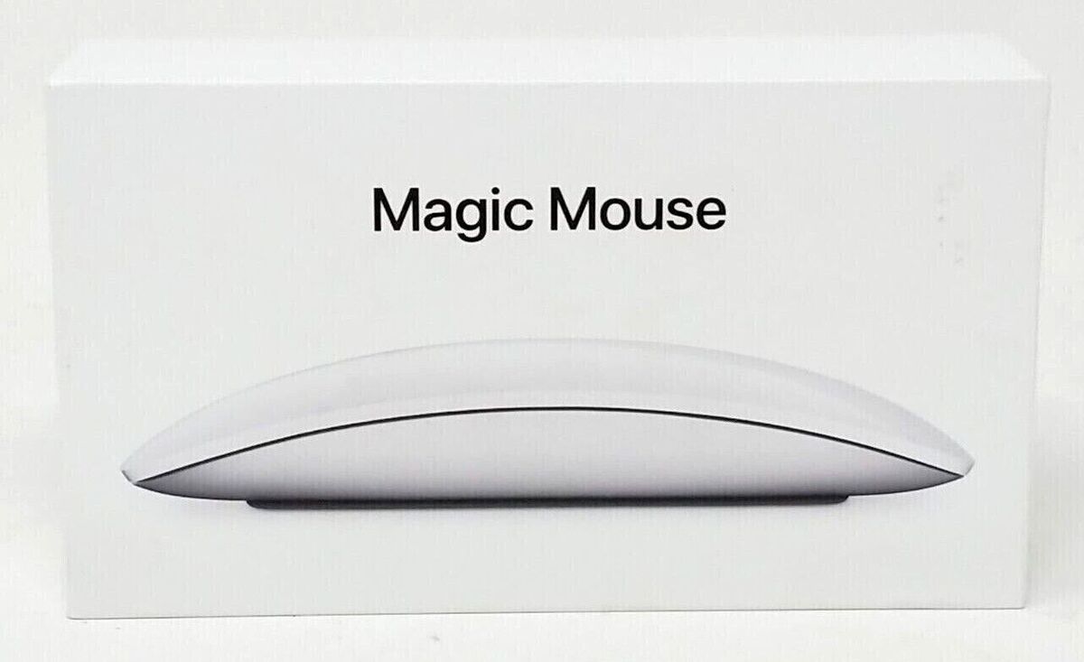 A1657) Apple Magic Mouse 2 (Silver/Black) - MMMQ3AM/A