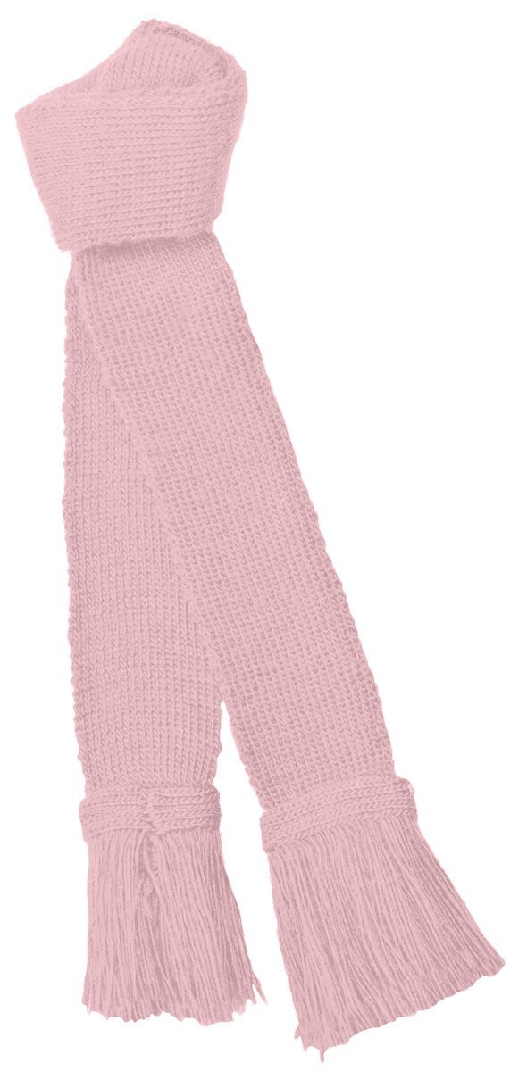 Pennine Wool Garter in Baby Pink