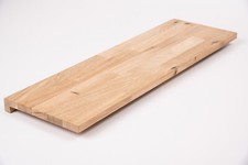 SONDERPREIS! Fensterbank Treppenstufe Eiche Wildeiche Massiv 20 mm KGZ roh