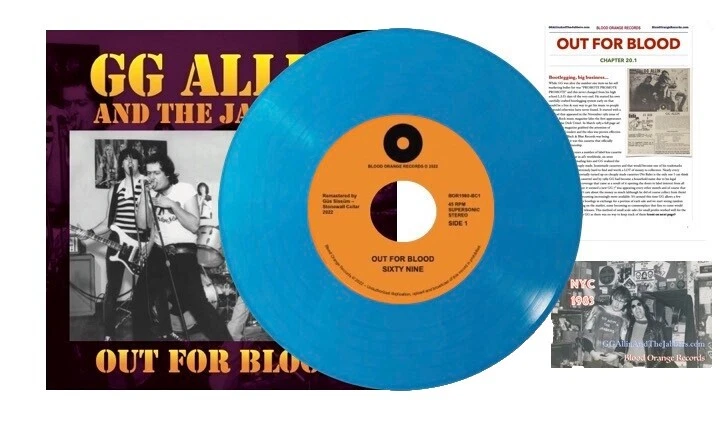 Rock G.G. ALLIN discos de vinilo