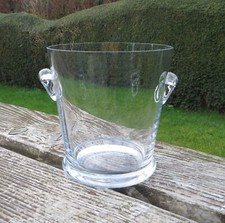 Stylish Crystal Glass Champagne / Wine Cooler Ice Bucket