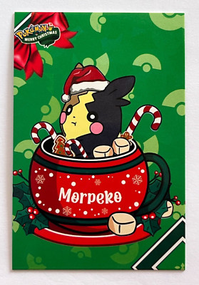 2024 POKEMON CHRISTMAS DATABASE Card #092 MORPEKO Peru Edition Foil