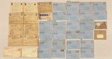 World War 2 Ration Books & Letters To Home Lot