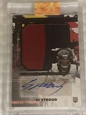 2024 Topps Composite CJ STROUD 39/75 Rookie RC Jumbo Patch Auto Purple #CJPAV-CS