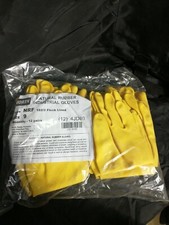 9 Dozen (108) Pair HONEYWELL North Chemical Resistant Gloves Sz 9 NRF 182/9