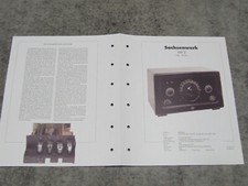 Schaltplan für Röhrenradio Radio Sachsenwerk RW3 von 1929 Rundfunkmuseum