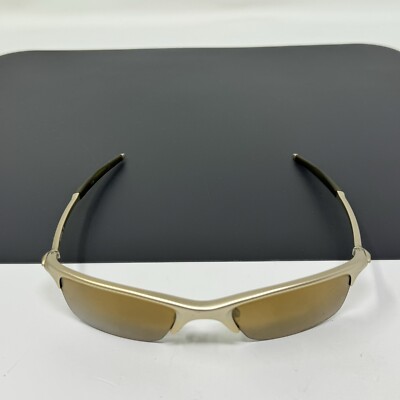 OAKLEY ZERO FMJ Platinum × ブラウンミラー 美品 Oakley Minute Archive 90s 00s Sunglasses FMJ Platinum Color Gold