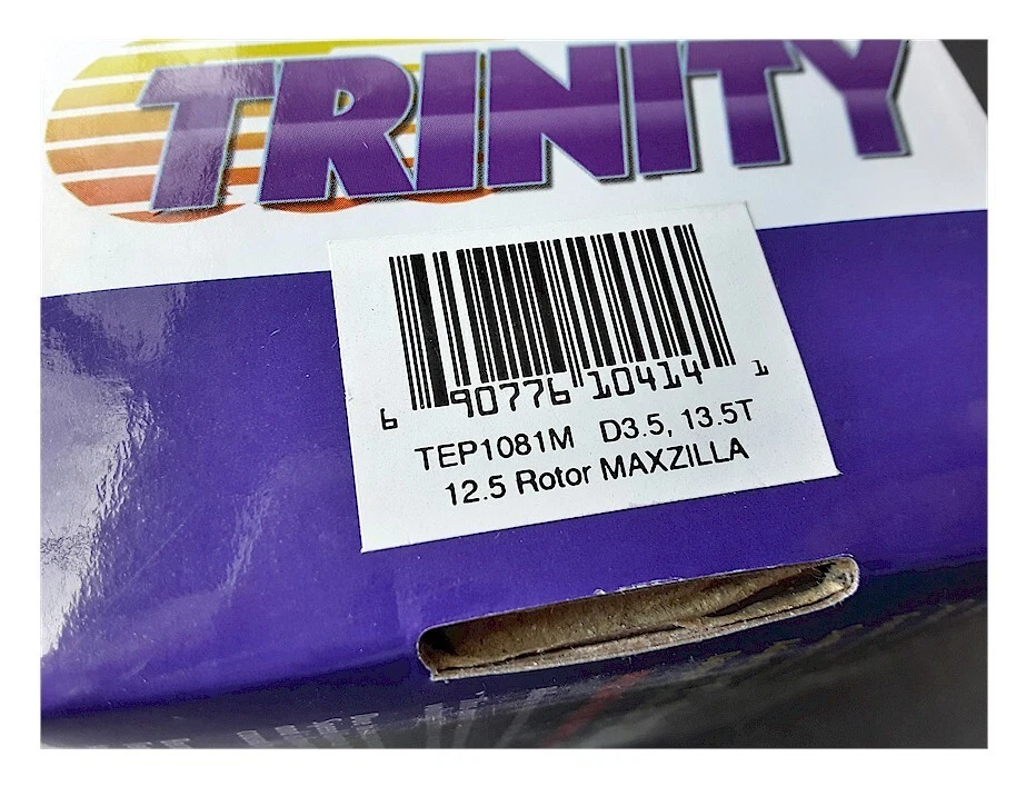 Vintage RC Trinity TEP1081M D3.5 13.5T Brushless Motor Maxzilla ROAR New in Box - Image 2 of 3