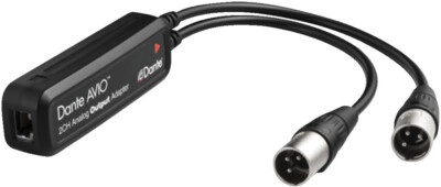 Audinate ADP-DAO-0X2-Dante -AVIO-Analog-Output-Adapter Anschluss analoger Geräte