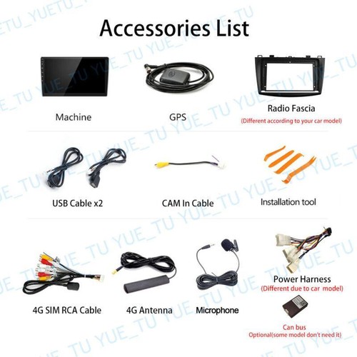 9" Android 12 Car Stereo Radio for Toyota Matrix Pontiac Vibe 2003-2008 Carplay - Picture 3 of 4