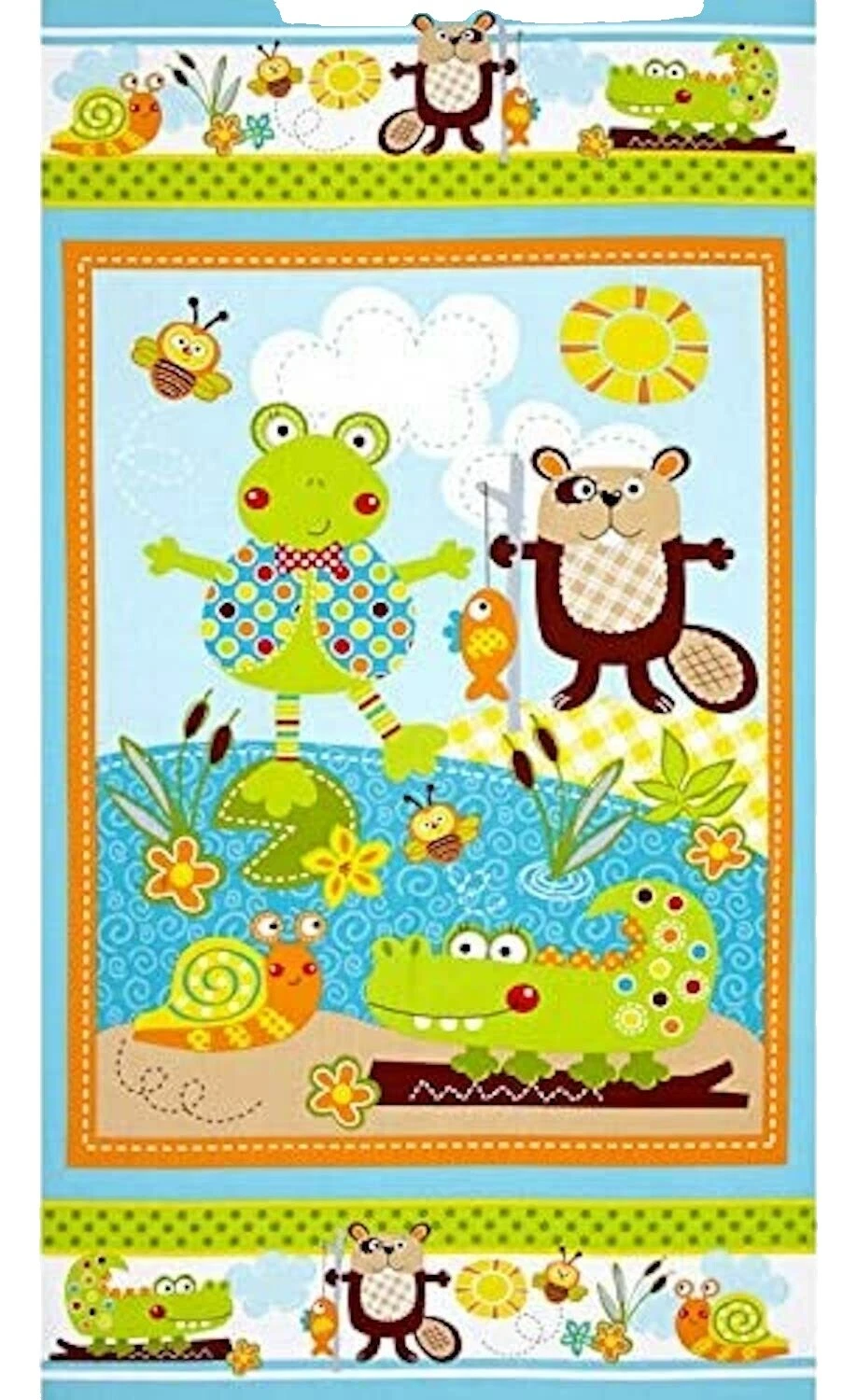 Polka Dot Craft Fabric Panels