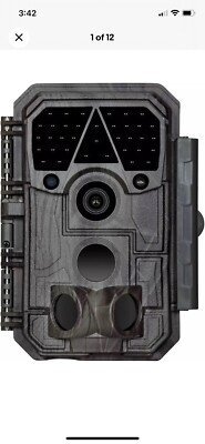 Meidase P60 Trail Camera 32Mp 1296P Game Camera with Fast 0.1S Motion Activated,