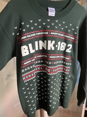 2012 Limited Rare Blink-182 Christmas sweater (Small)
