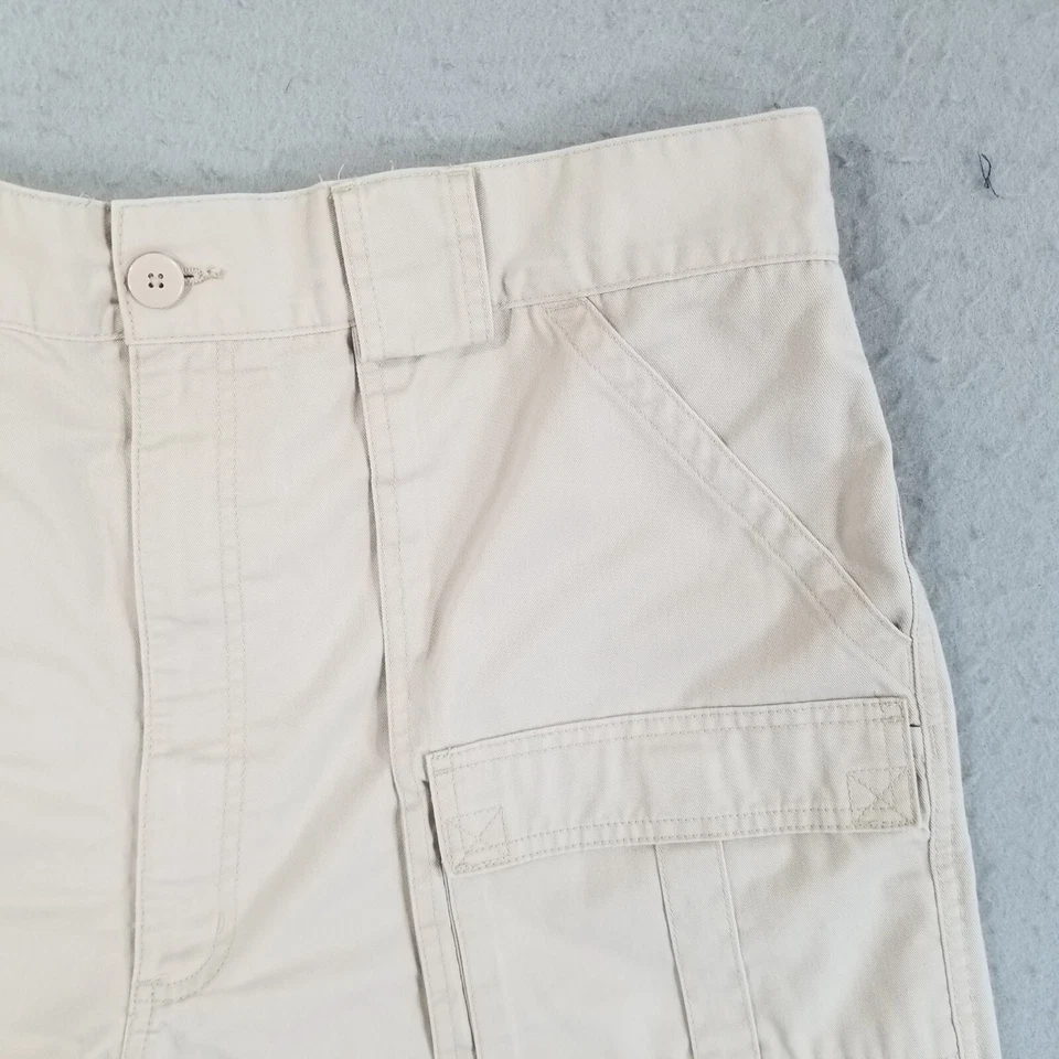 Weekender Carga Senderismo Pantalones Cortos Hombre 44 x 8 Beige Confort Cintura Pesca Exterior Foto 3 de 4