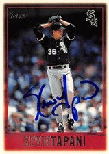Kevin Tapani autographed baseball card (Chicago White Sox, SC) 1997 Topps #32