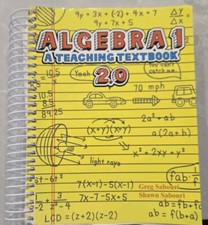 ALGEBRA 1 -A Teaching Textbook 2.0 Homeschool...