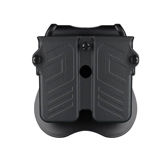 Pochette à Chargeur Universel OWB – Cuir – 9mm/.45 – Kosibate X-611