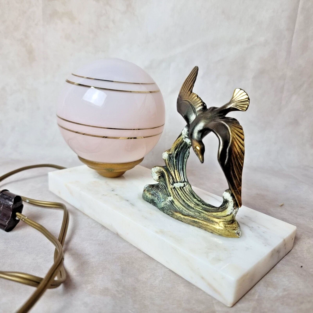 Lampe de table sans fil LED rose Lina - Lampes de table