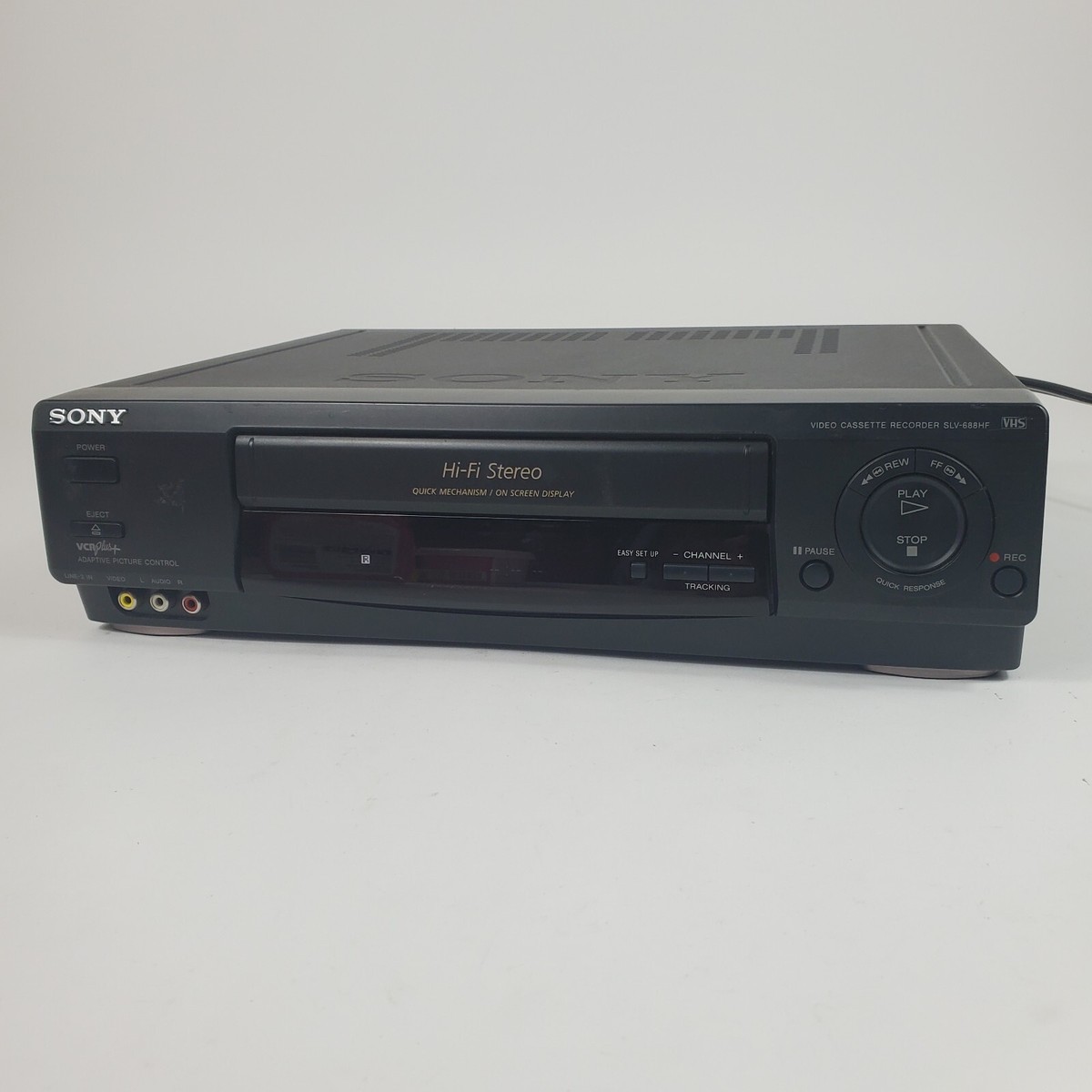 Sony SLV-688HF VHS 4 Head Hi Fi VCR Tested Works *No Remote* | eBay