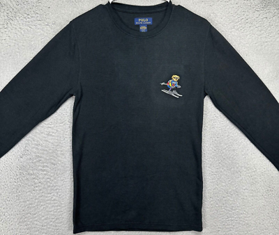Long Sleeve Polo Bear Mens Tshirt Polo Thermal Shirts Ralph Lauren
