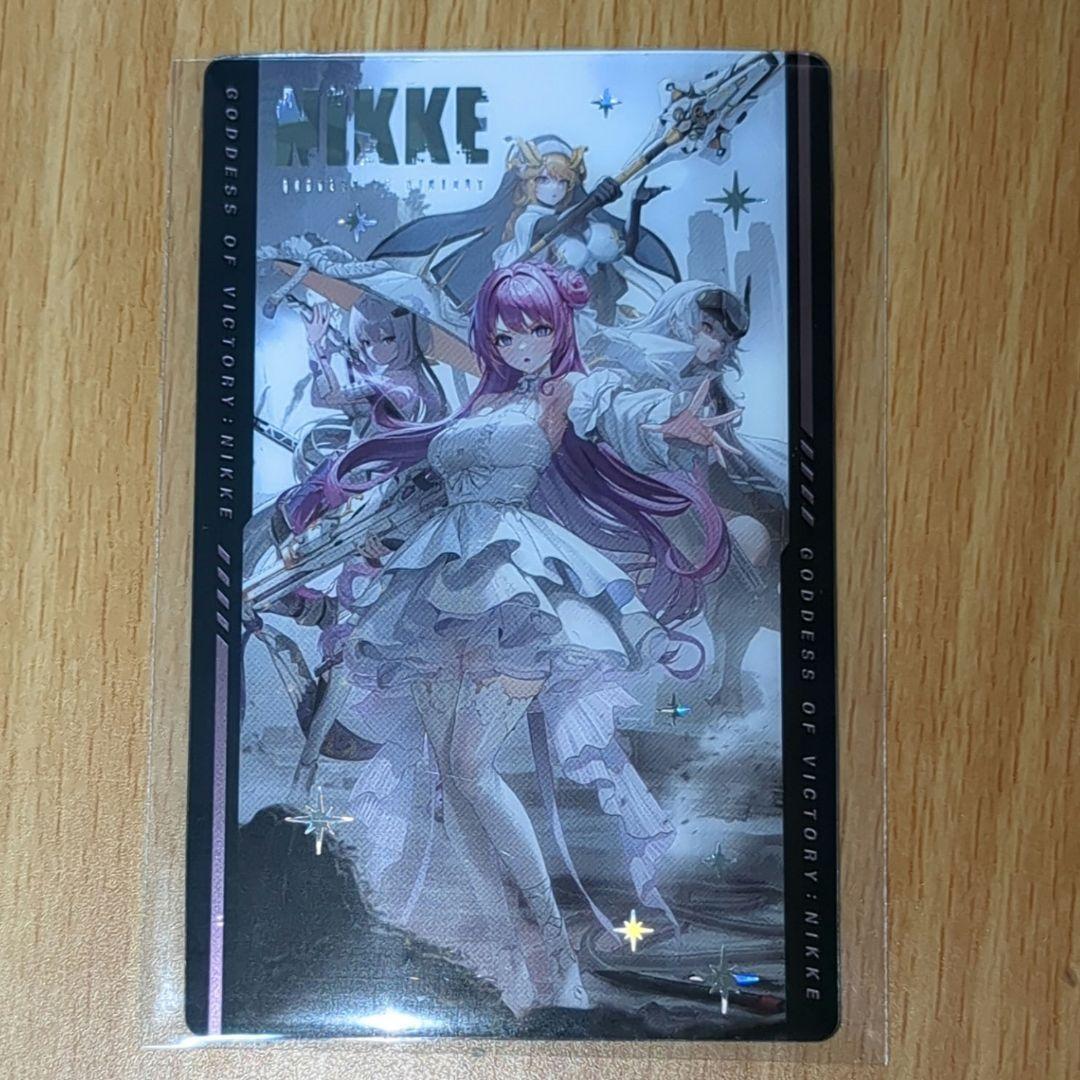 OVER ZONE 1 Goddess of Victory NIKKE Gun Girl Metal Card
