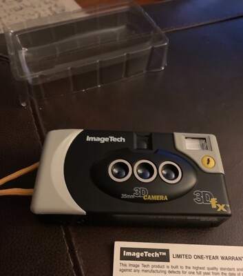 New in box- 3D FX Camera 35mm/3D Image Technology Inc. Matched Aspherical Lenses