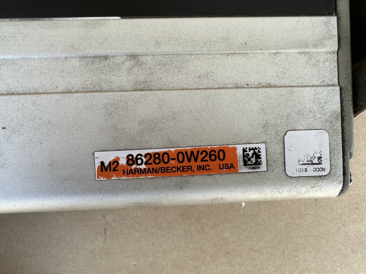 2007-2009 Lexus LS460 LS400H Mark Levinson Amp Amplifier 2007-2009 Lexus LS460 LS400H Mark Levinson Amp Amplifier
