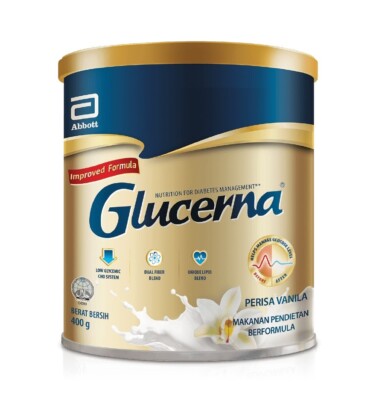 Abbott Glucerna Triple Care Diabetics Milk (400g) Vanilla FREE Economy Shipping