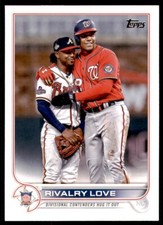 2022 Topps Update #US310 Rivalry Love (Juan Soto / Ozzie Albies)
