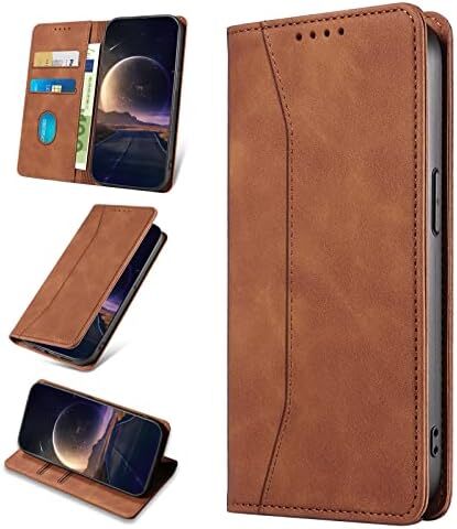 Wallet Case for LG K51 with Card Holder, PU Leather Cover Kickstand Magnetic Sho