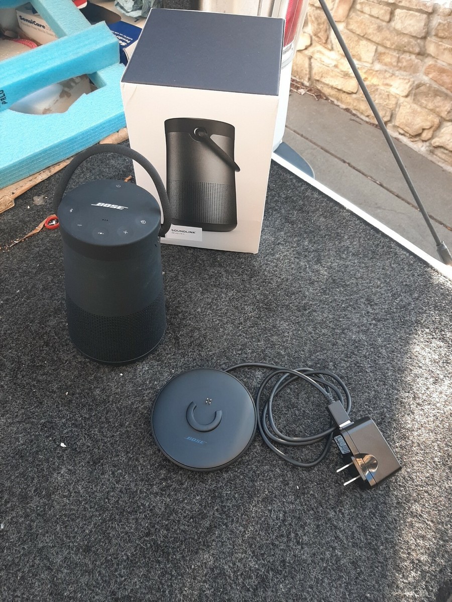 Bose soundlink revolve bluetooth speaker with box and Bose soundlink revolve bluetooth speaker with box and
