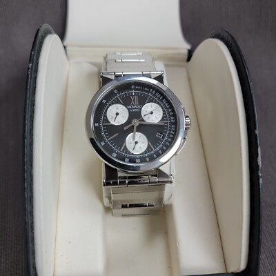 Movado Vizio 84 C5 898 Quartz Chronograph 38mm Stainless Steel