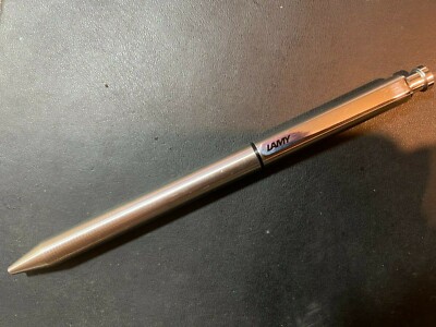 Lamy twin pen Rarität Kugelschreiber mit DIN 16554 Mine Druckbelistift 0,5 NEU