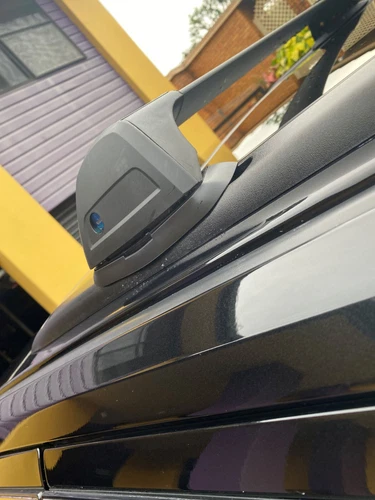 2xBLACK Cross bar / Roof rack for Jeep Grand Cherokee SRT & blackhawk Jet - Picture 2 of 6