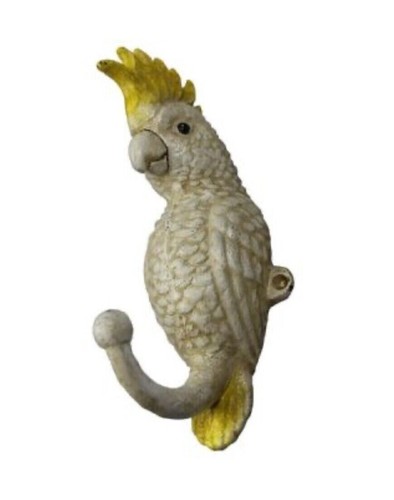 Colgador de ropa de gancho de pájaro de hierro fundido - urraca cacatúa Galah Rosella Kookaburra - Imagen 2 de 21