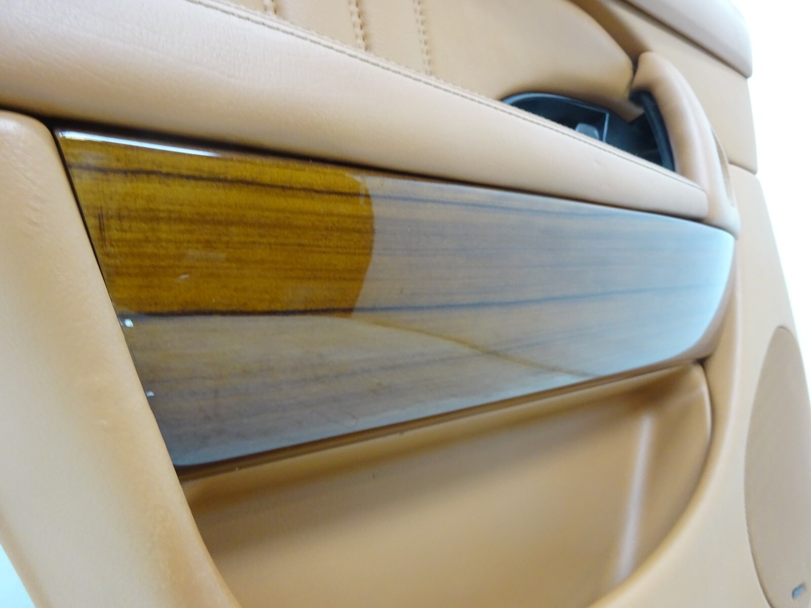 2003-2008 Maserati Quattroporte M139 Rear Left Door Panel Brown OEM DE2209135