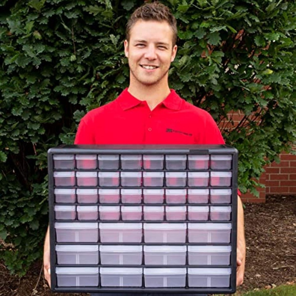 AkroMils 10144 D 20" by 16" by 61/2" Hardware & Craft Black