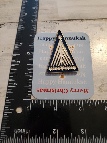 Pin Feliz Navidad Hanukkah Zk - Imagen 2 de 3