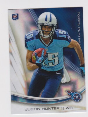 2013 Topps Platinum RC Rookie XFractor Parallel #116 Jason Hunter Titans