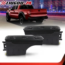  Fit For 97-14 Ford F150 Truck Bed Storage Tool Box Swing Case Left & Right Side